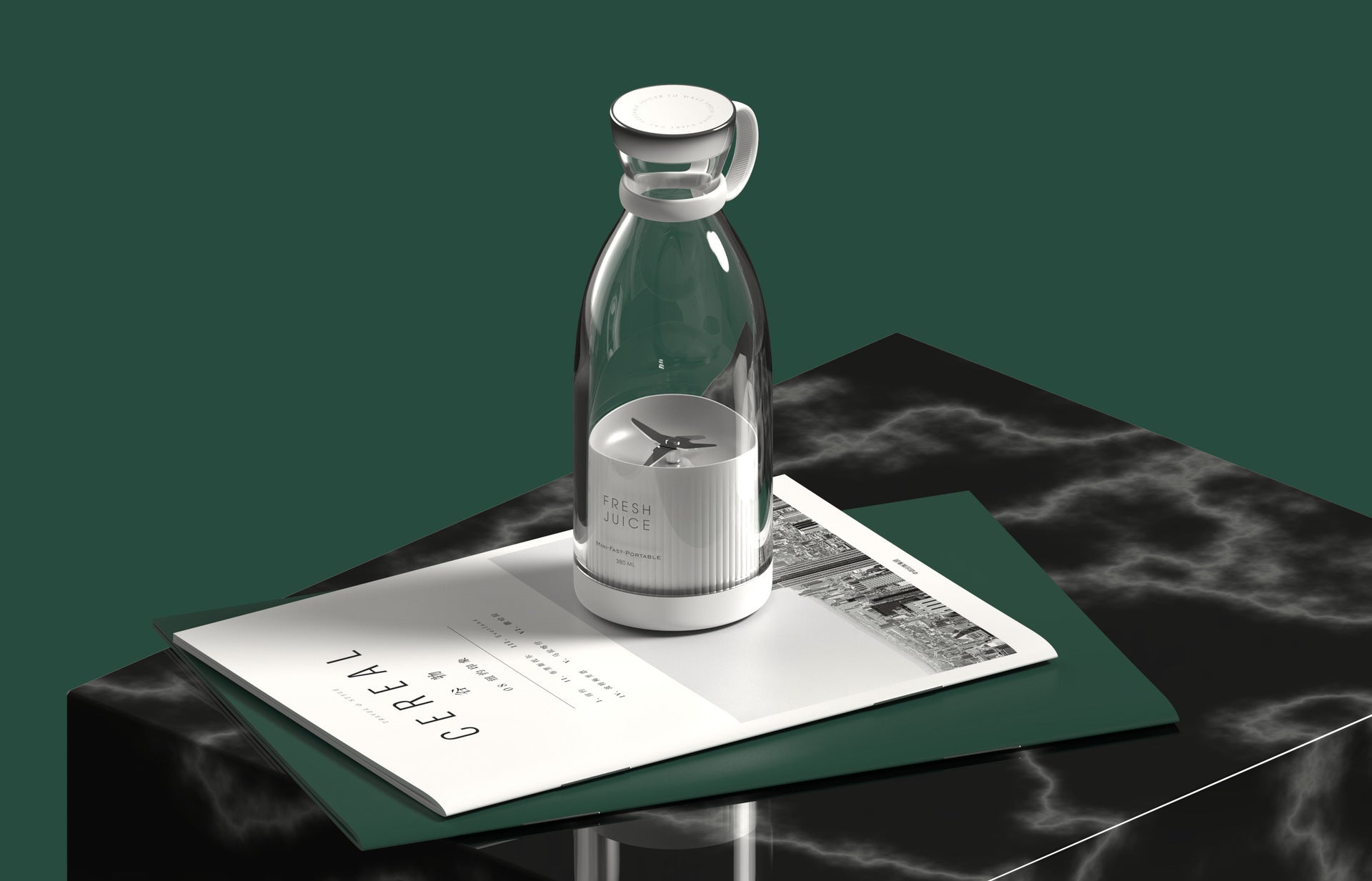 Image of 350ML Electric Juicer Blender Mixer USB Rechargeable Machine Household Portable Blender Maker Cup Kitchen Tool Kit