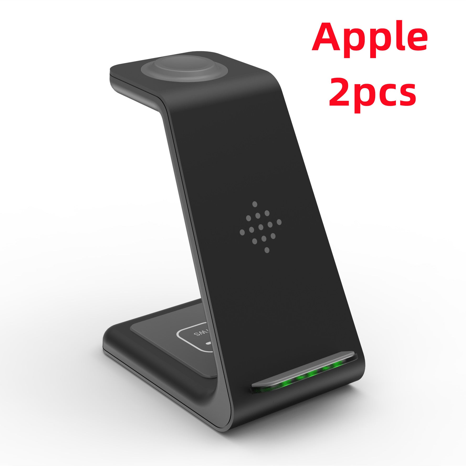 Image of 3 In 1 Fast Charging Station Wireless Charger Stand Wireless Quick Charge Dock For Phone Holder