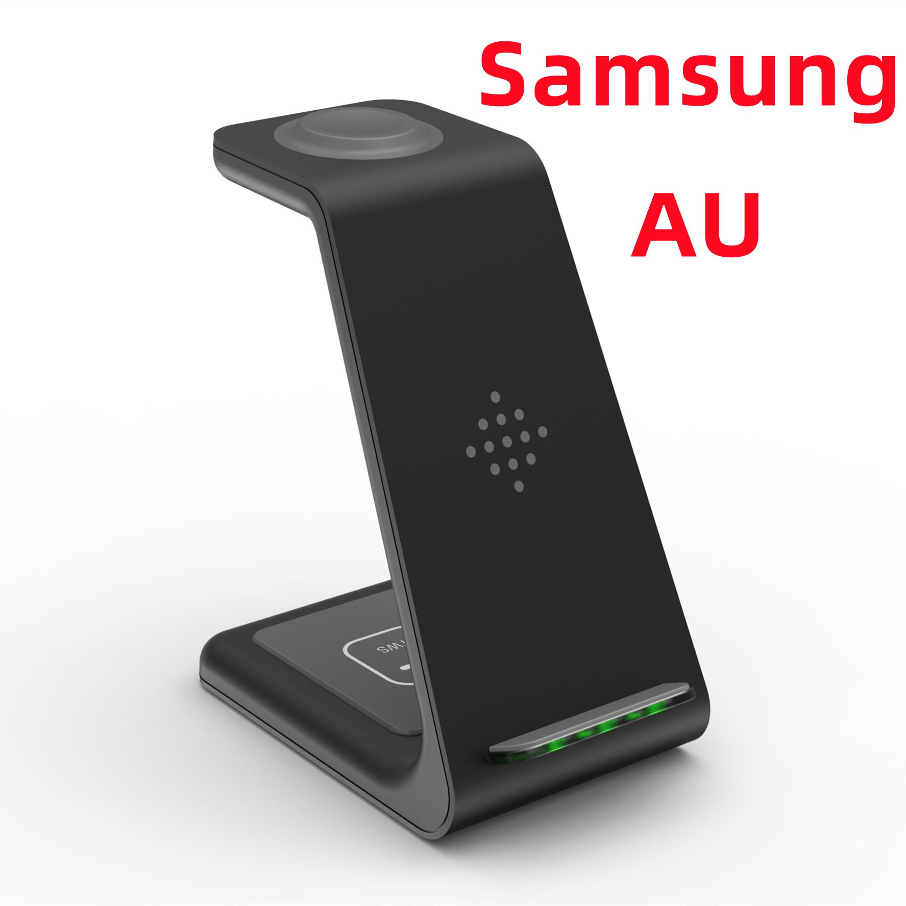 Image of 3 In 1 Fast Charging Station Wireless Charger Stand Wireless Quick Charge Dock For Phone Holder
