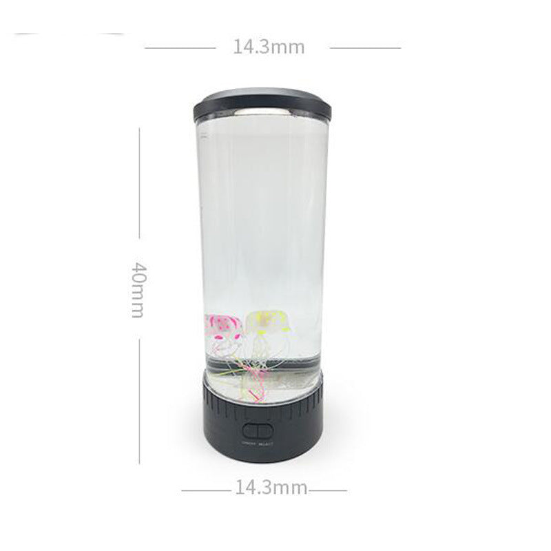 Image of LED Jellyfish Aquarium Lamp Night Light USB Powered
