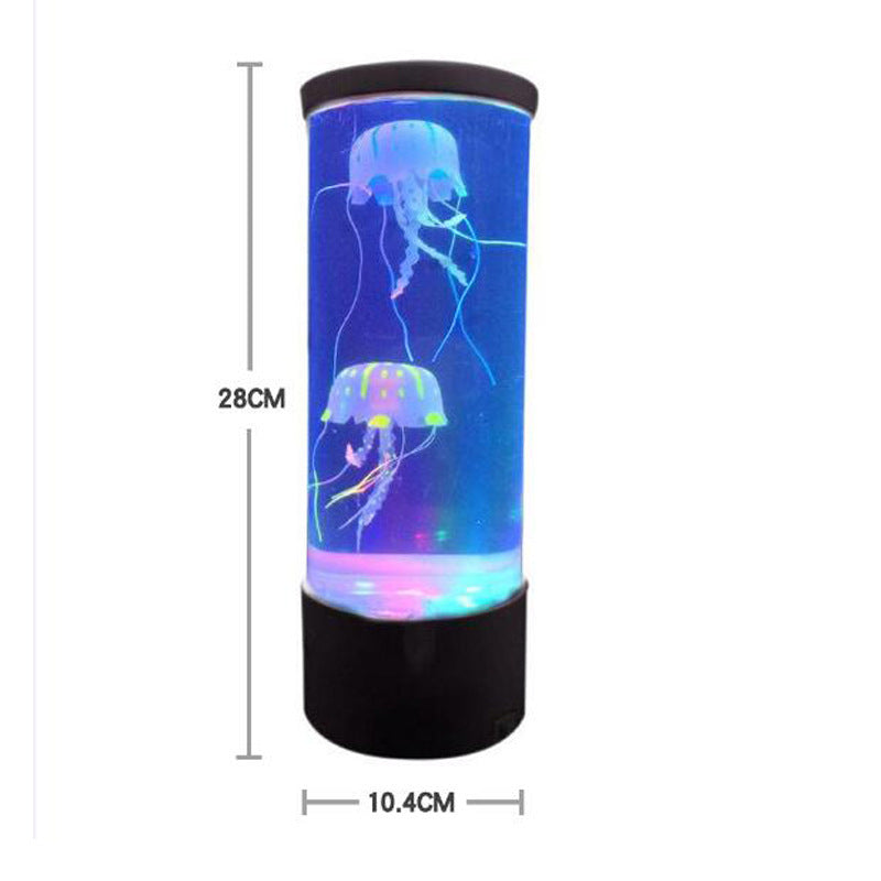 Image of LED Jellyfish Aquarium Lamp Night Light USB Powered